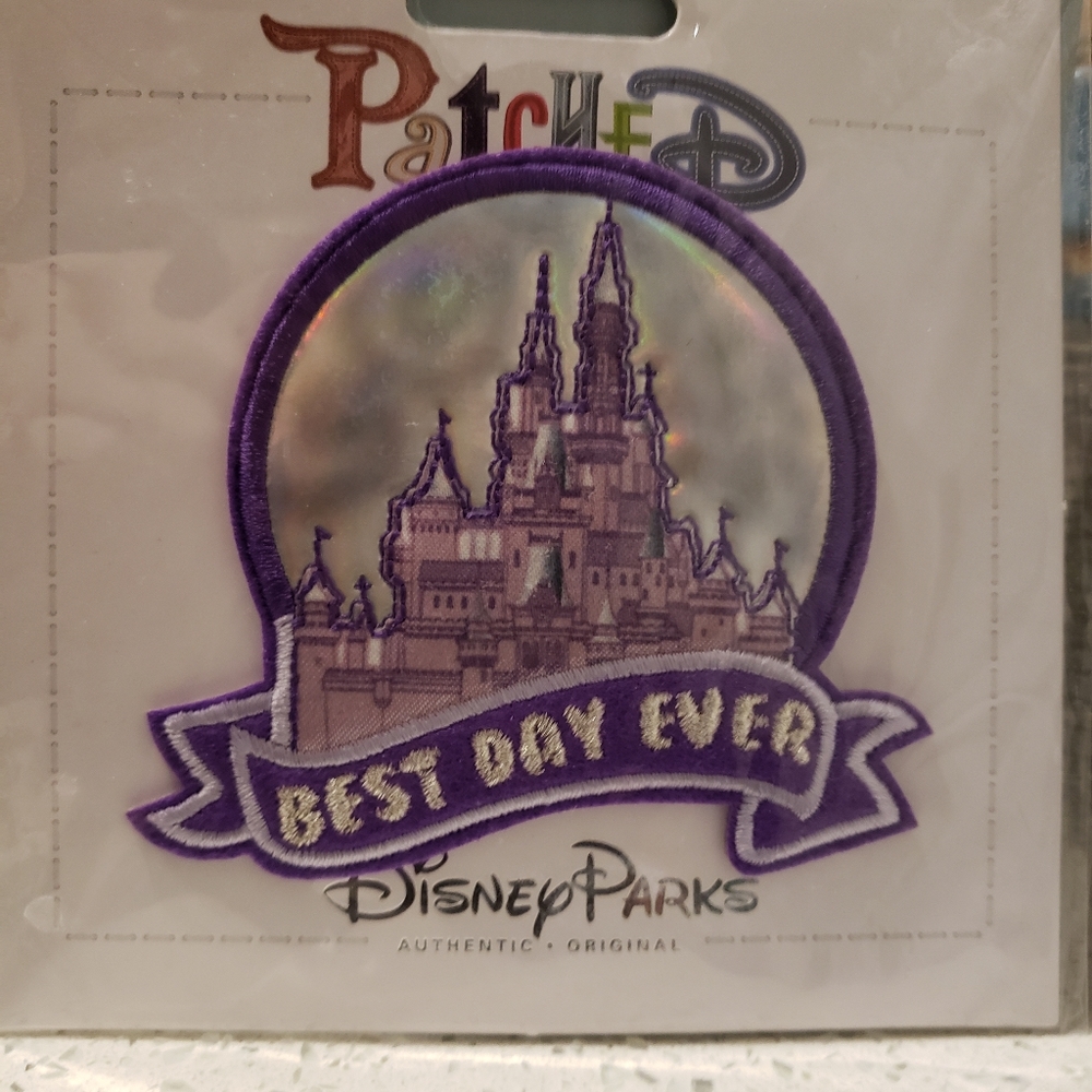 Disney Parks Best Day Ever Patch💜🏰